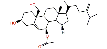 24-Methylcholesta-5,24(28)-dien-3b,19-diol 7b-monoacetate